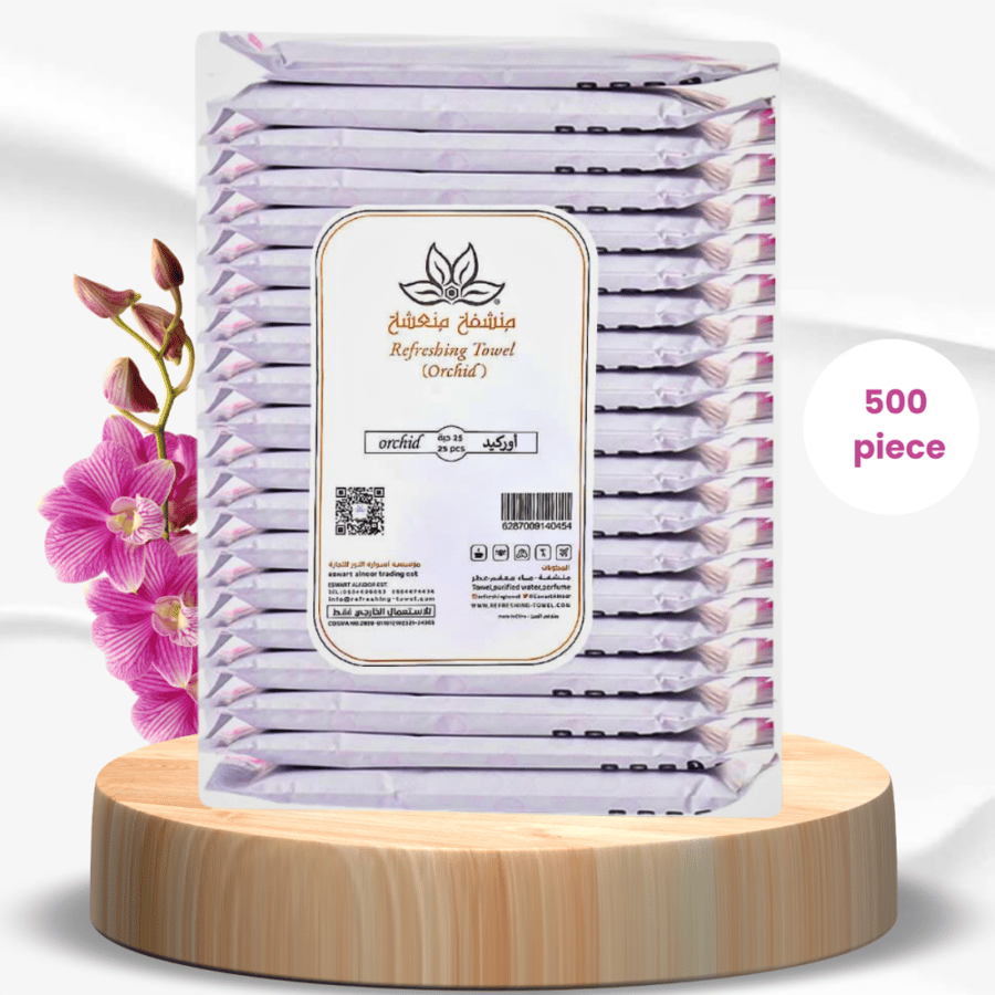 منشفة منعشة اوركيد