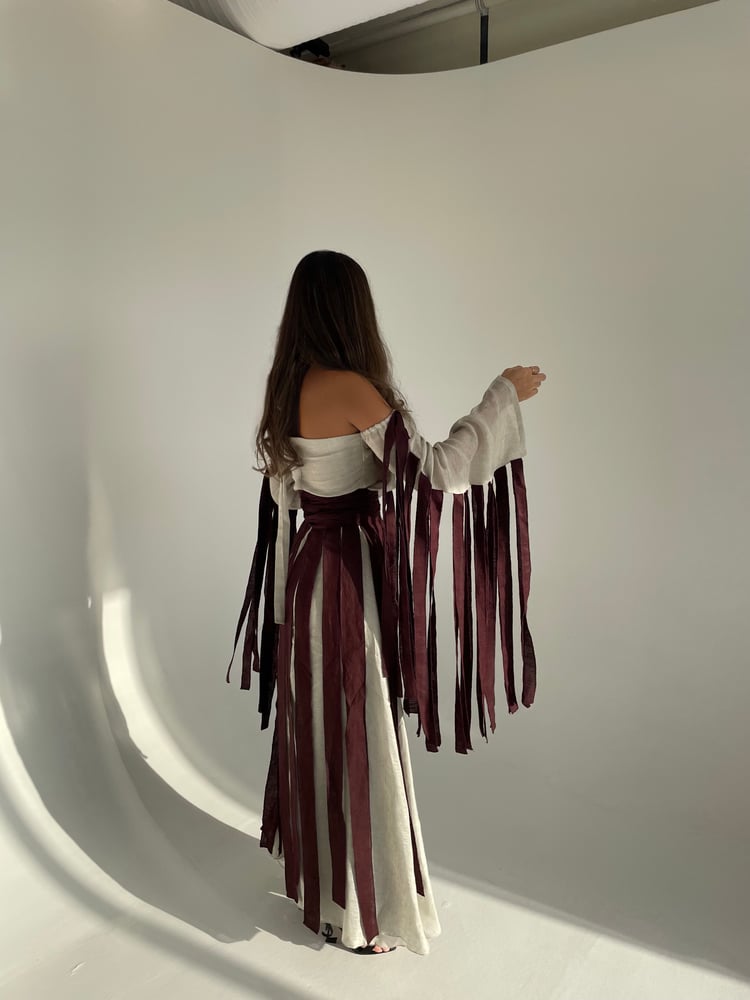 The plum dress