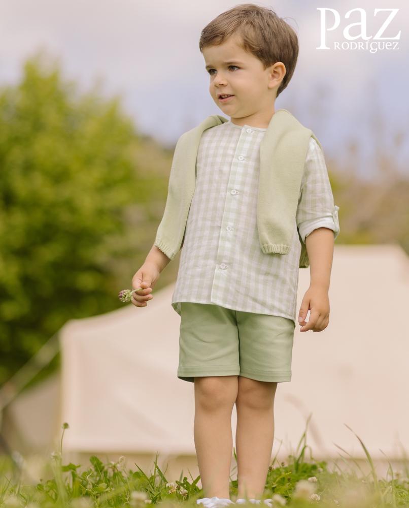 106-153611 SET(BLOUSE-SHORTS) طقم(بلوزة-شورت)