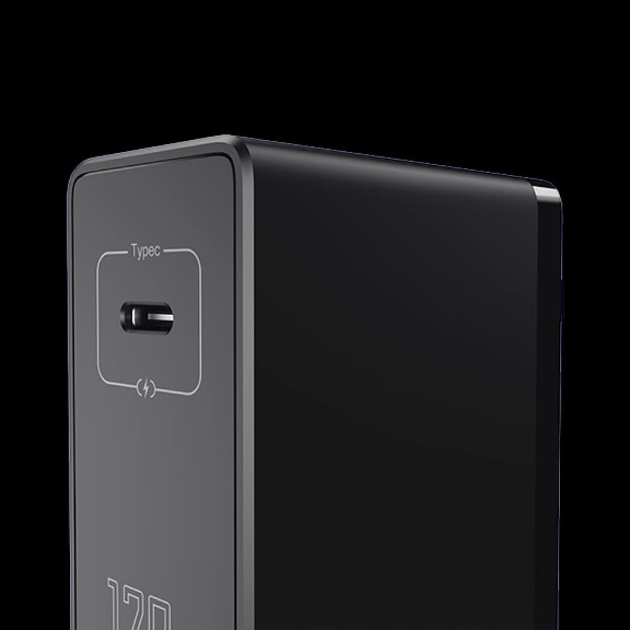 شاحن سريع 120W بتقنية US PD