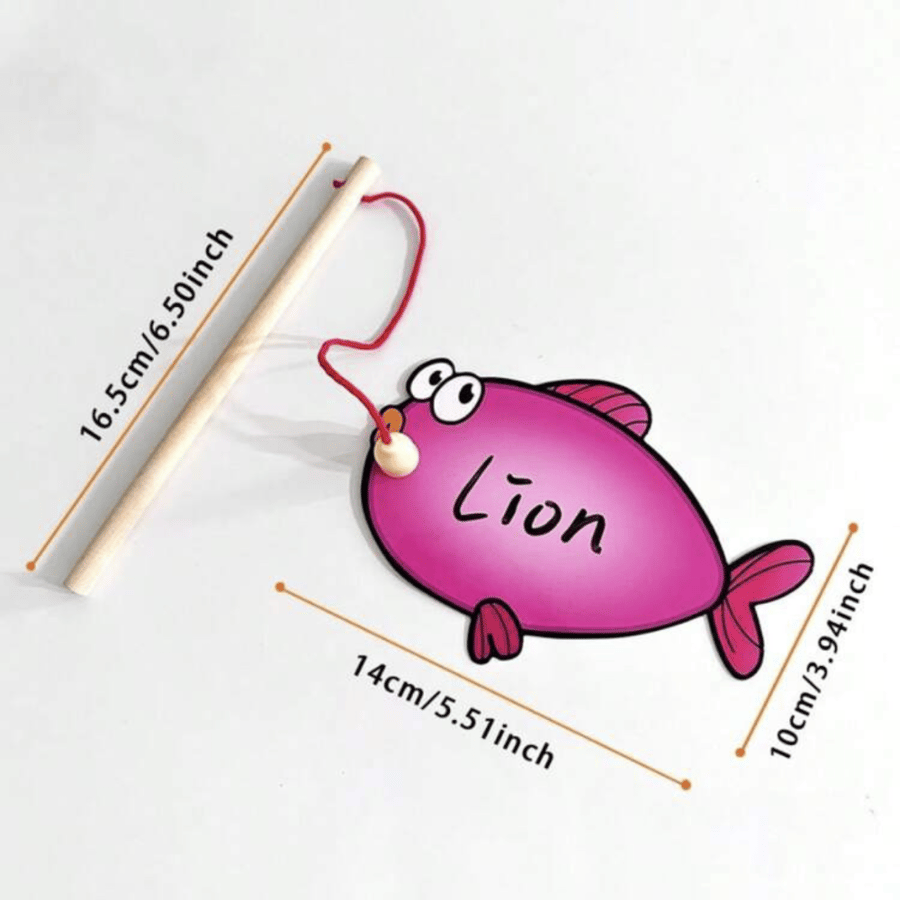 Fishing strategy (8 fish + 2 fishing rod + 2 pen)