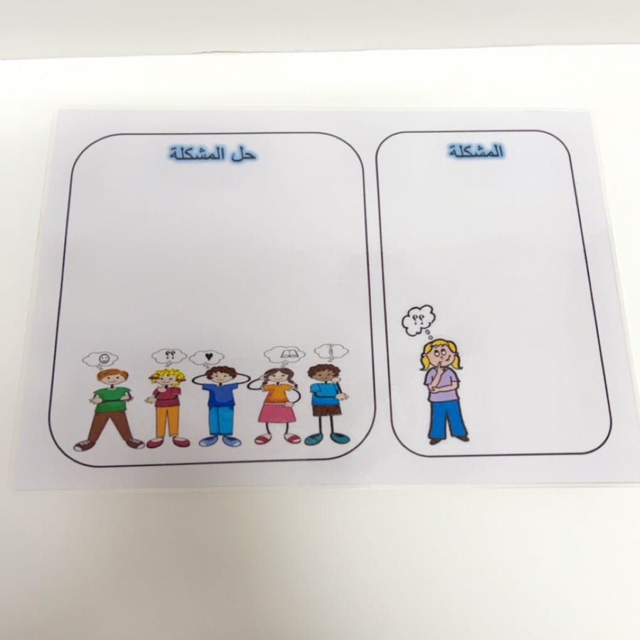 استراتيجية حل المشكلات -6 قطع- مقاس A4