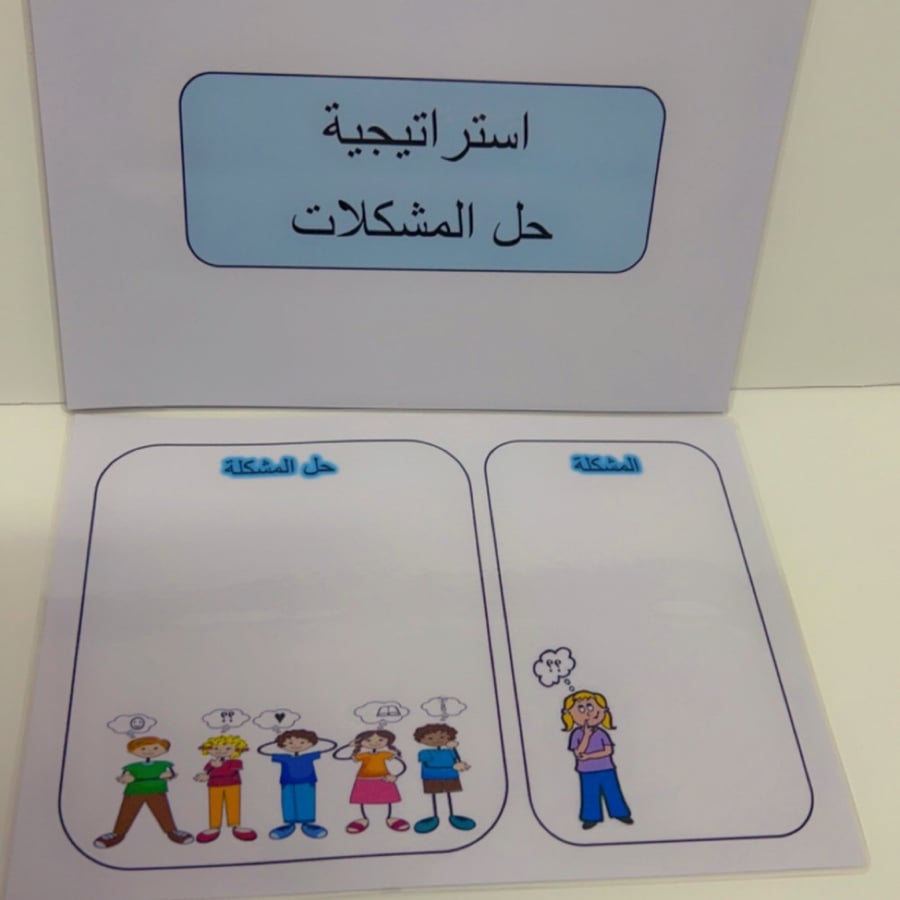 استراتيجية حل المشكلات -6 قطع- مقاس A4