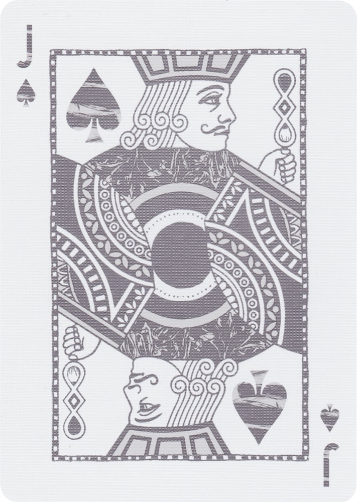 Bicycle Anicca Playing Cards - Silver