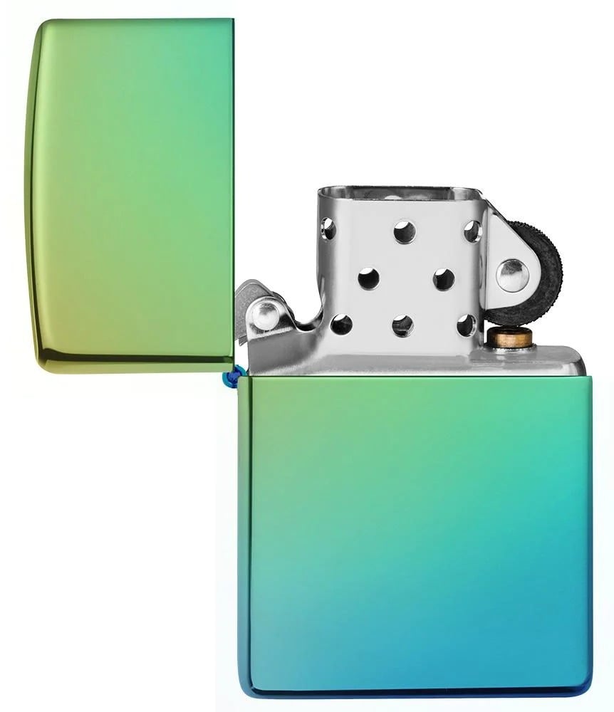 Zippo Lighter High Polish Teal