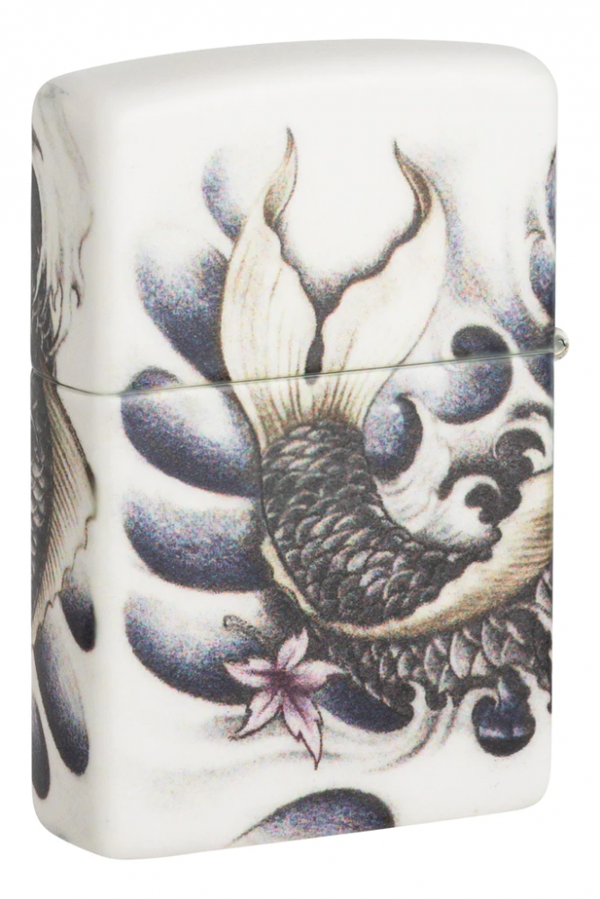 Zippo Lighter Koi Fish 540 Color - Matte
