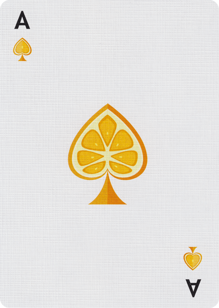 Citrus Playing Cards
