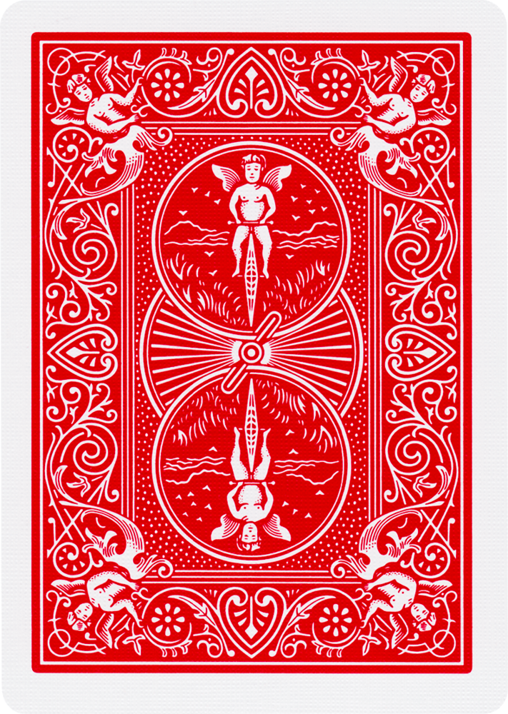 Mastermind Trick Playing Cards - Red
