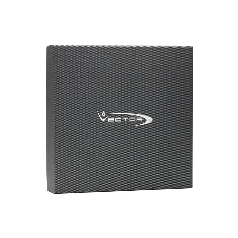 Vector Cigar Ashtrays A071 Aluminum With Wood Base - Red Oak Passion