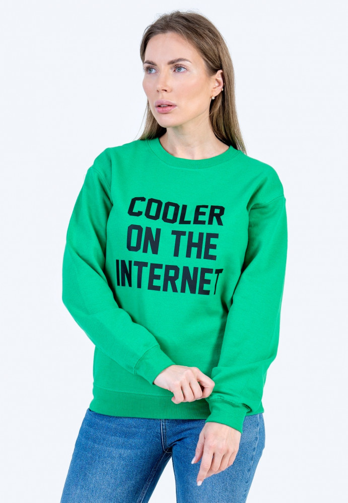 COOLER ON THE INTERNET - CREWNECK