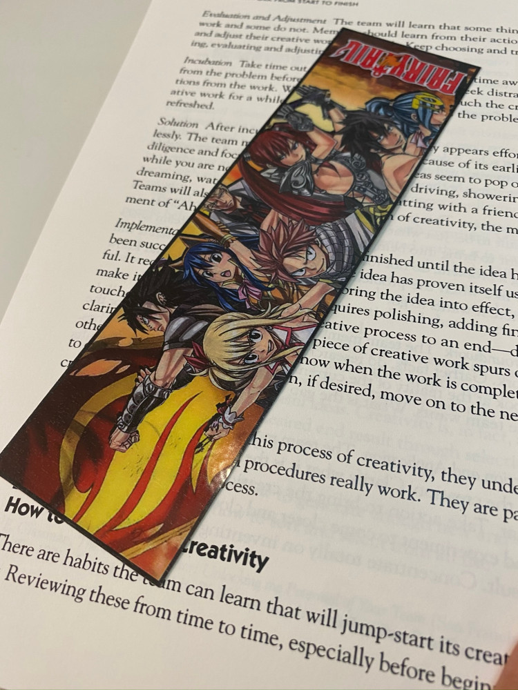 FAIRY TAIL book mark