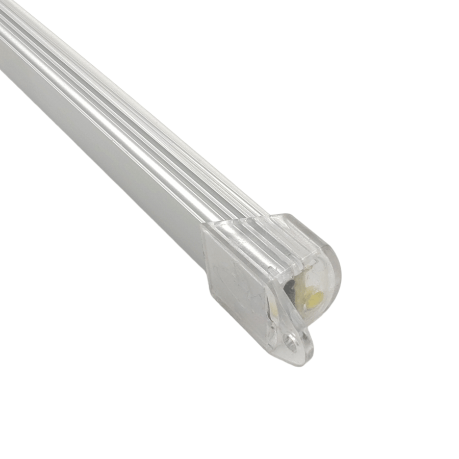 Waterproof LED light with transparent cover, white color, 6000K