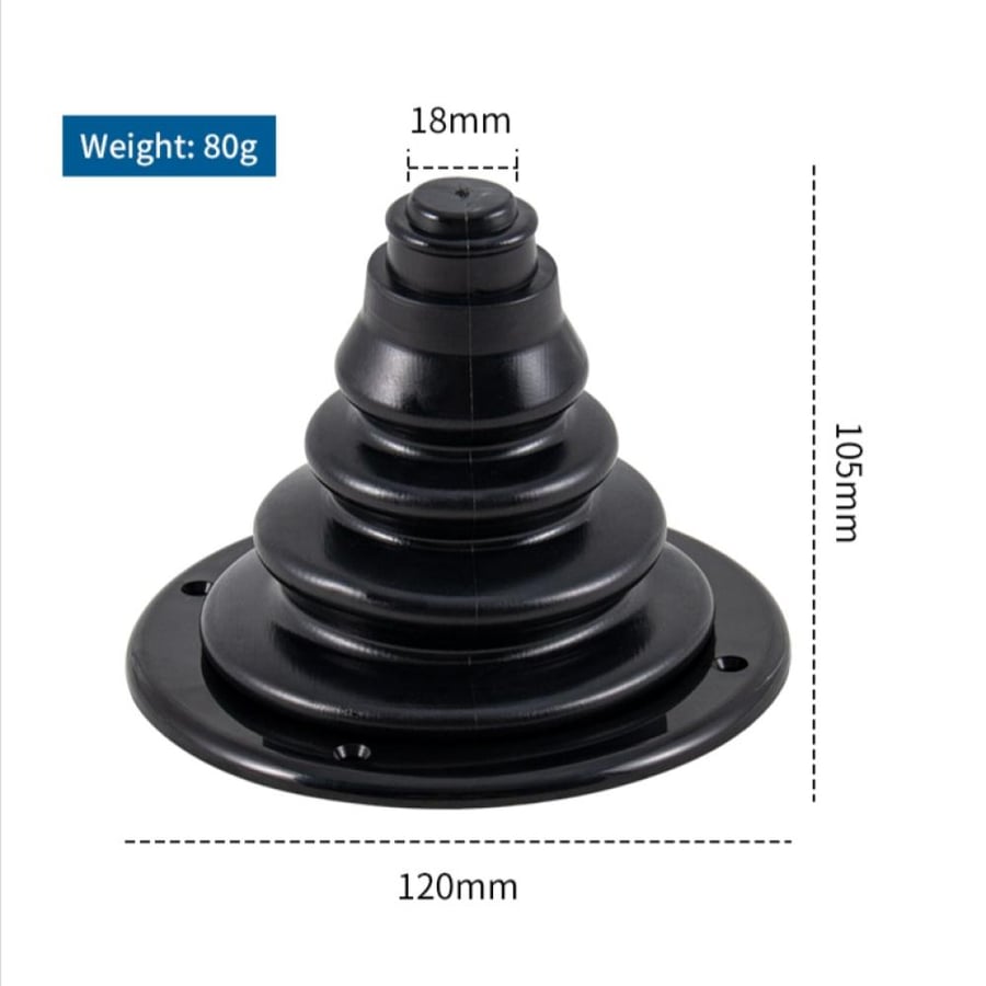 Conical wire outlet