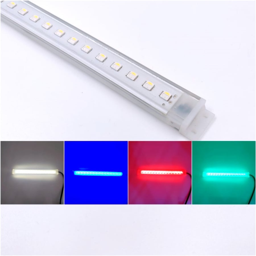 Waterproof LED light 4 colors 23 cm