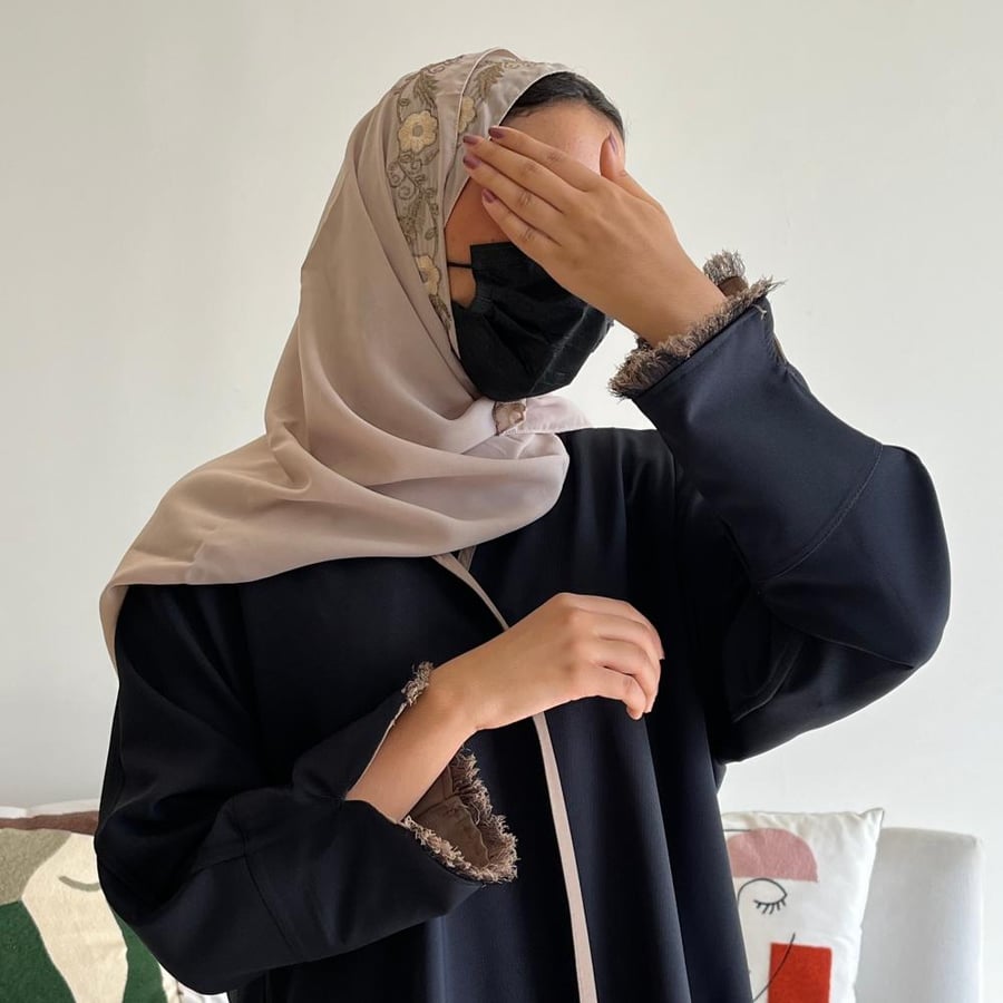 عبايه دبل فيس