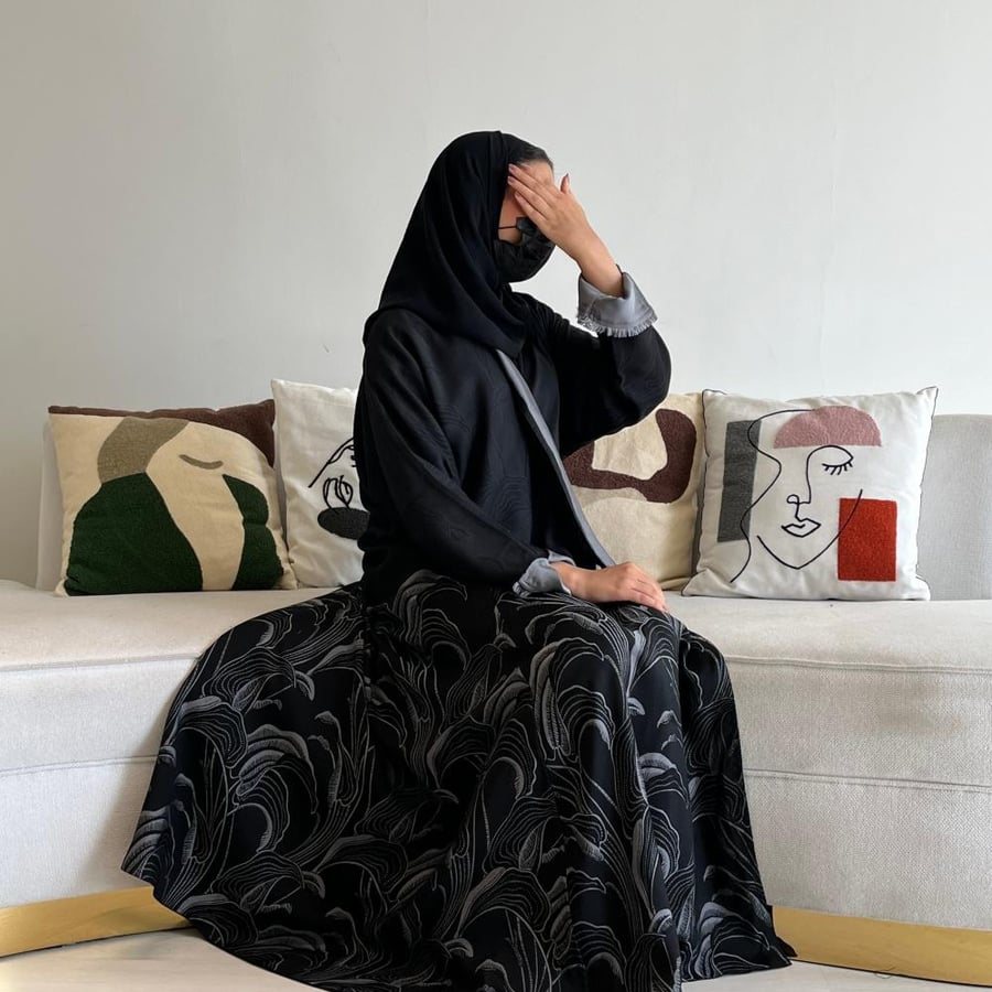 عبايه دبل فيس