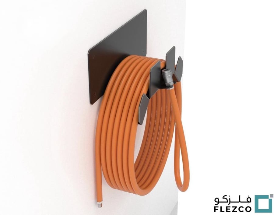 حامل خرطوم معدني للحائط
