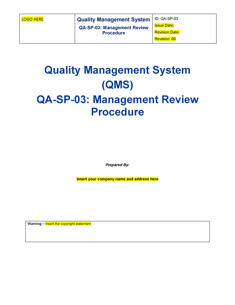 Management Review