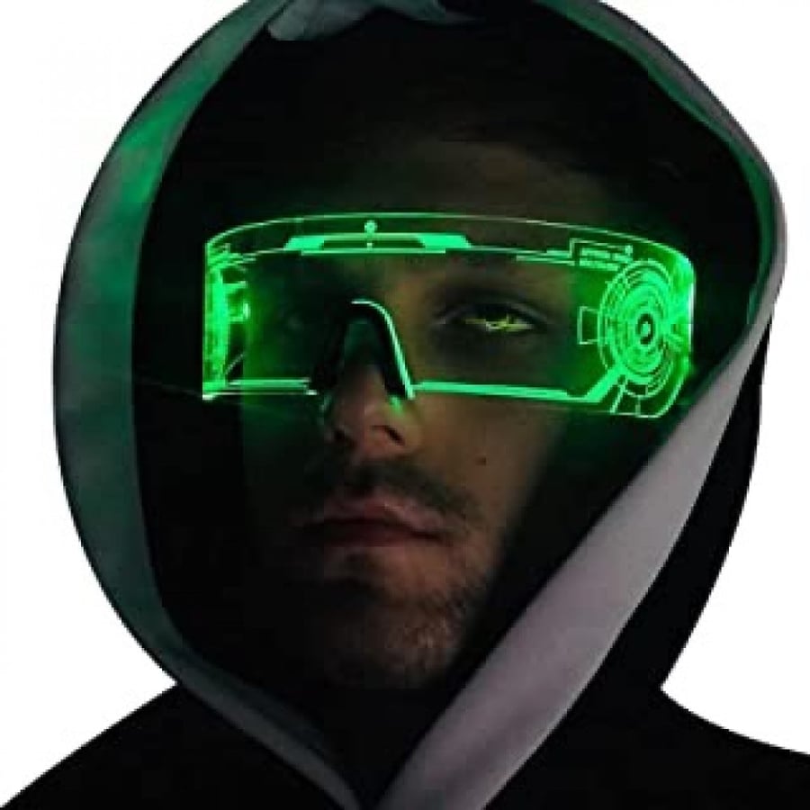 Light-up glasses