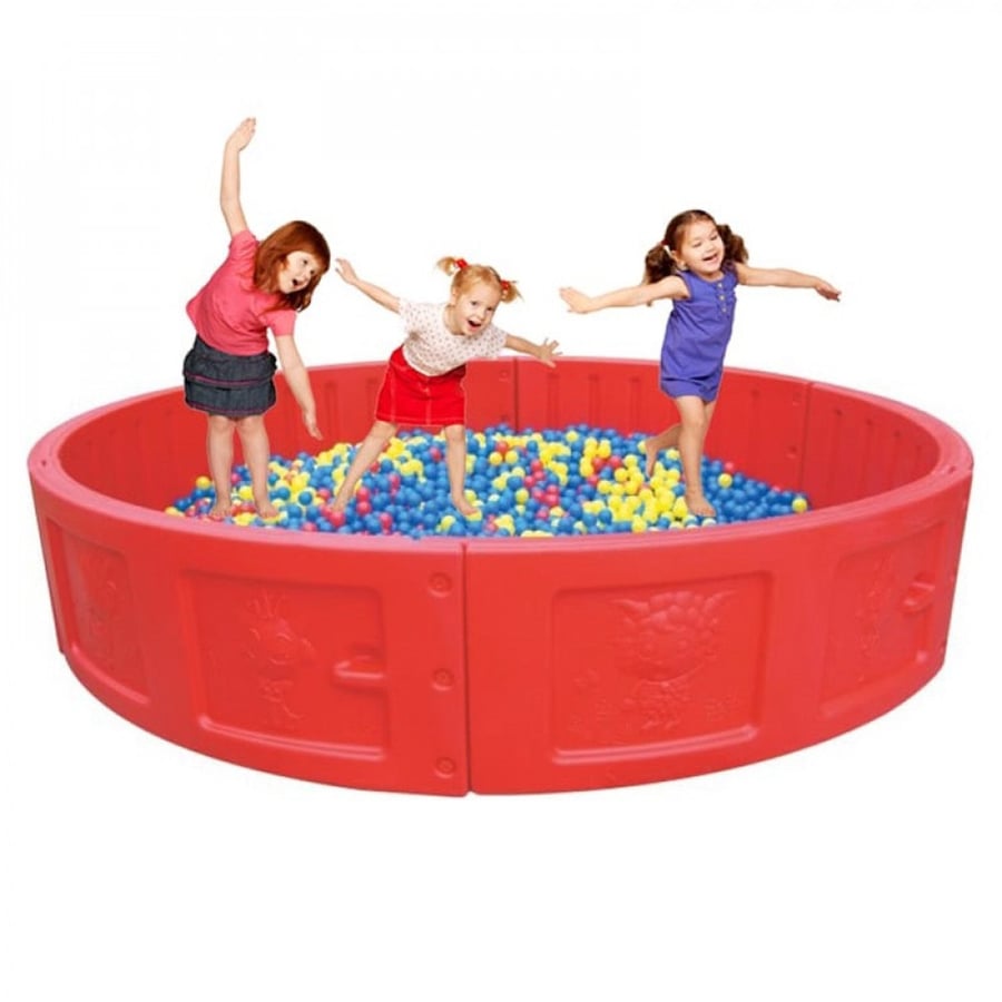 Play area and balls plastic - without balls