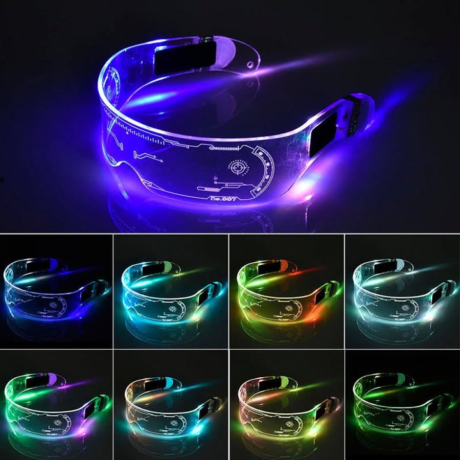 Light-up glasses