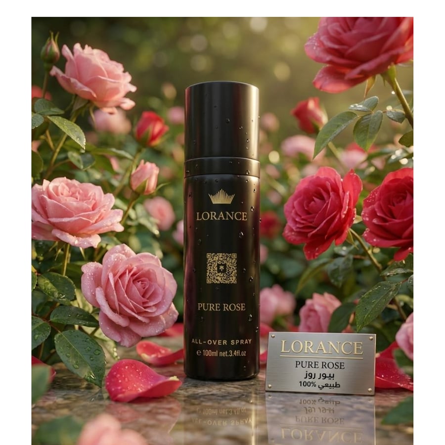 معطر شعر بيور روز من لورانس -  100مل