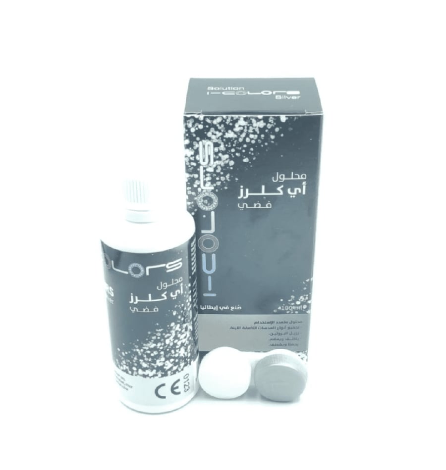 محلول عدسات اي كلرز - 100 مل