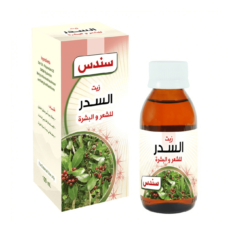 زيت السدر للشعروالبشرة من سندس 100 مل