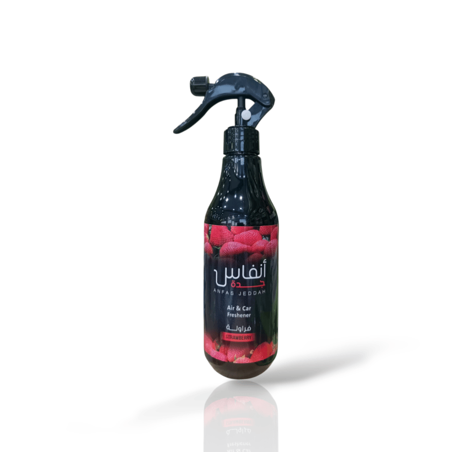 معطر الجو والسيارات أنفاس جدة _فراولة 420 مل