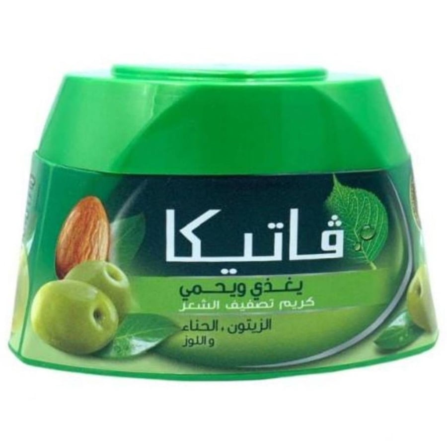 كريم فاتيكا يغذي ويحمي بالزيتون والحناء واللوز 140 ملي