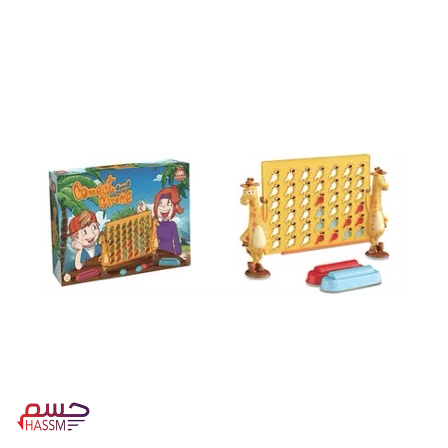 اربعة في الصف الزرافة