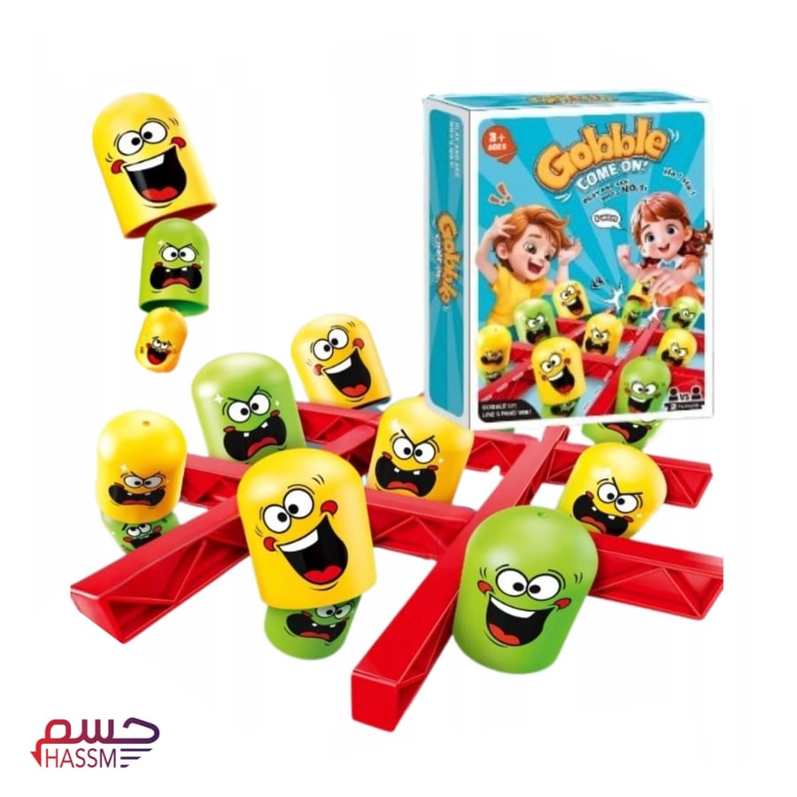لعبة تحدي إكس أو بالأكواب