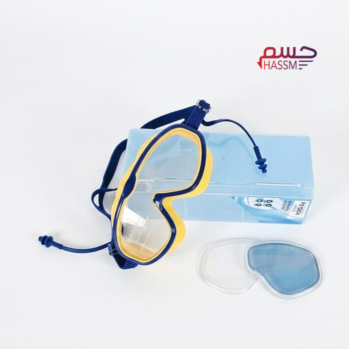 نظارة سباحة للأطفال مع سدادات
