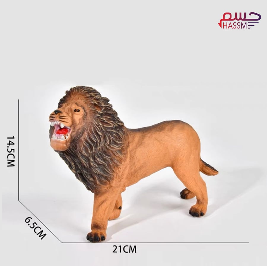 مجسم حيوان الاسد