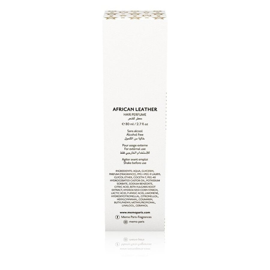 عطر ميمو افريكان ليذر عطر الشعر  -80مل