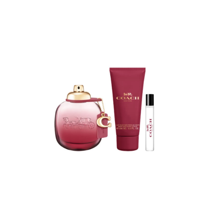 Coach New York Wild Rose Eau de Parfum Gift Set 90ml
