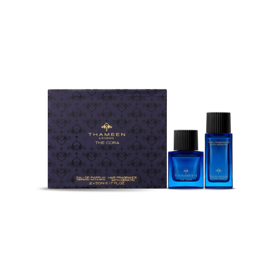 مجموعة هدايا عطر ثمين ذا كورا او دي بارفيوم 2 × 50 ملل