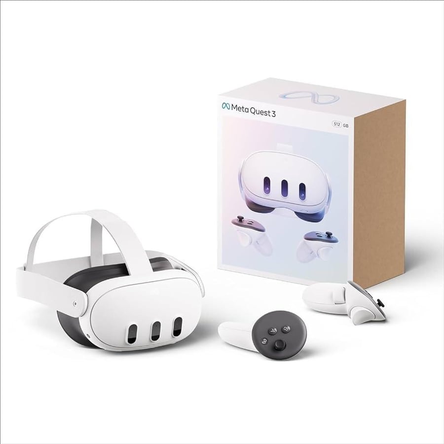 Meta Quest 512 GB – Standalone Virtual Reality Headset | Breakthrough mixed reality – Powerful performance