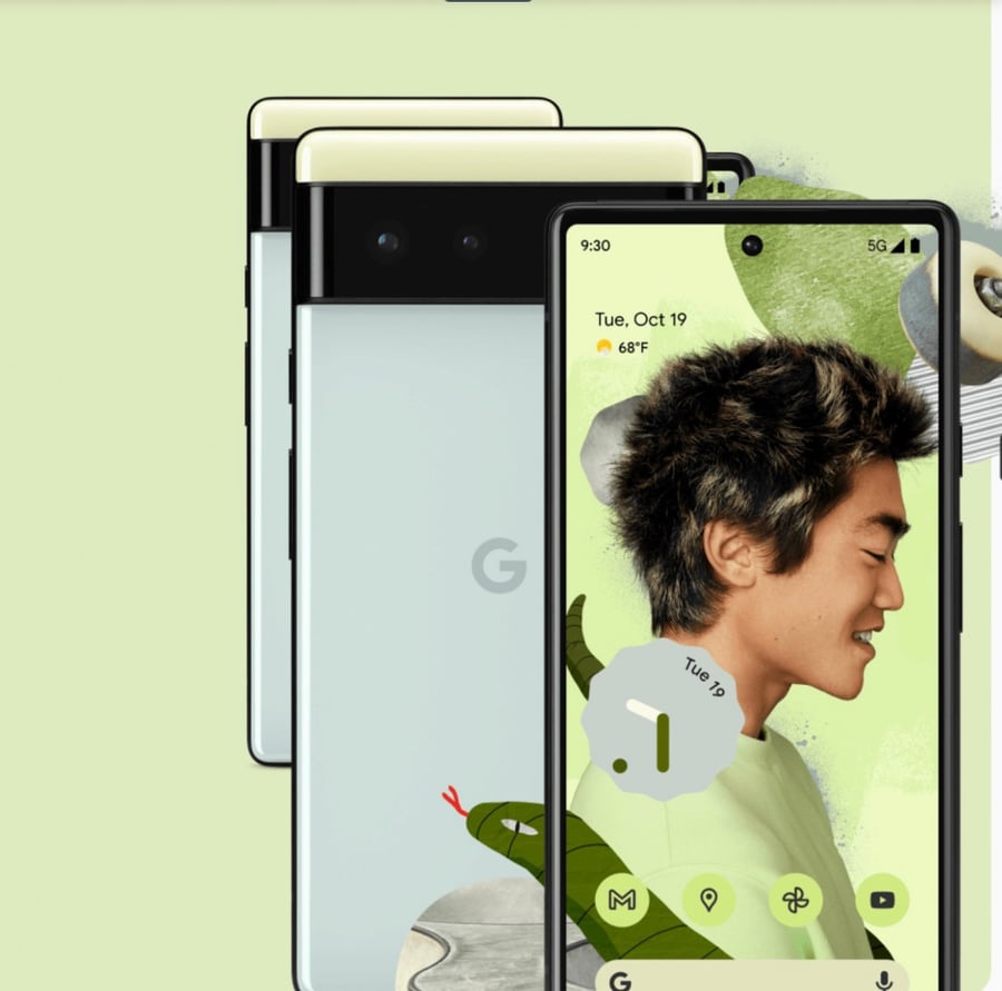 جوجل بكسل 6 Google Pixel 6 5G - 128 جيجا / 8 جيجا رام - صورة 7