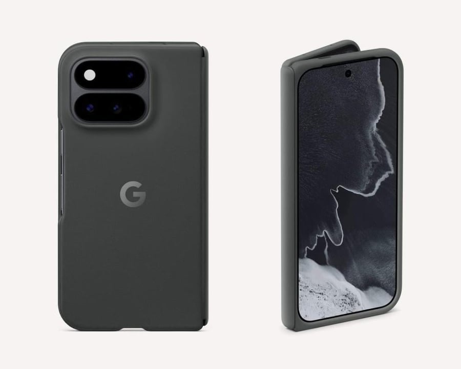 كفر جوجل الأصلي بكسل 11 برو فولد أسود Pixel 11 Pro Fold Case Obsidian