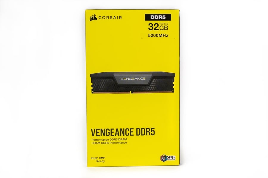 ذاكرة عشوائية من Corsair بحجم 32GB (قطعتين 16GB) DDR5 بسرعة 5200MHz