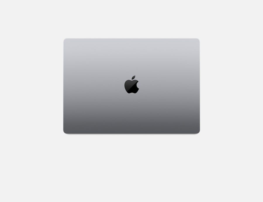 MacBook Pro من Apple (مقاس 16 إنش، شريحة Apple M1 Pro مع وحدة معالجة مركزية مع 10 نوى ووحدة معالجة رسومات غرافيك مع 16 نواة، ذاكرة RAM سعة 16GB، قرص SSD سعة 512 جيجا ) - رمادي فلكي; انكليزي