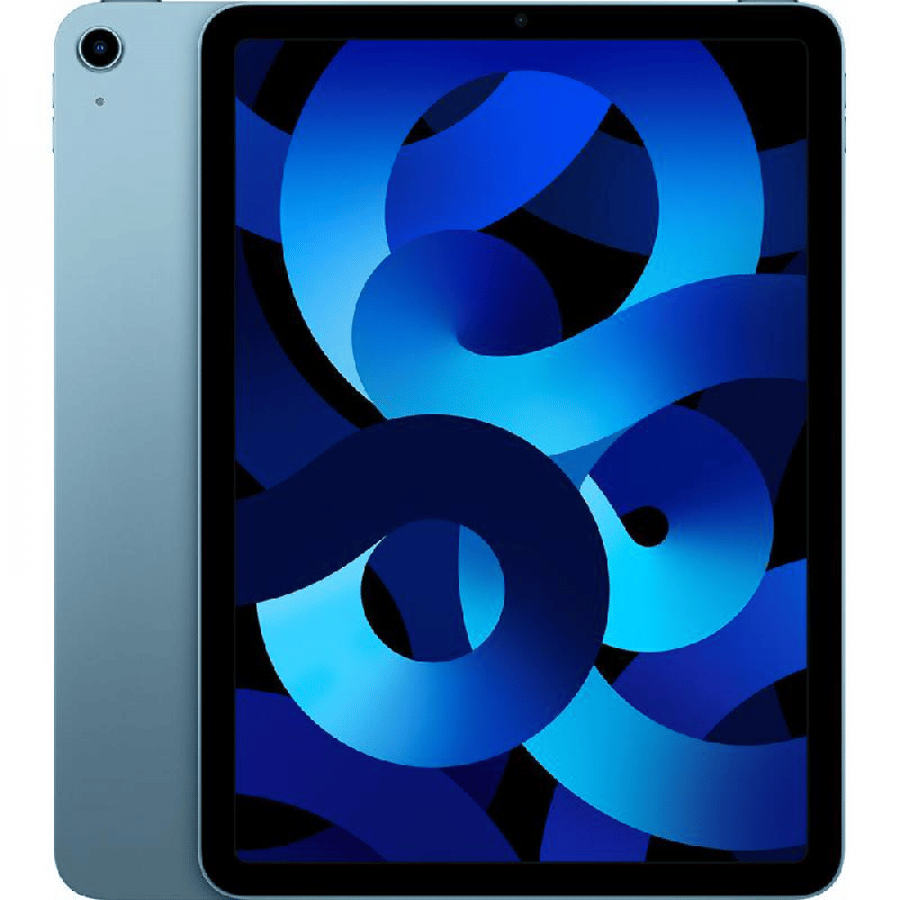جهاز لوحي ابل ايباد اير 5 موديل 2022 - Apple iPad Air 5 (M1, 2022) - 64GB واي فاي + شريحة ازرق سماوي