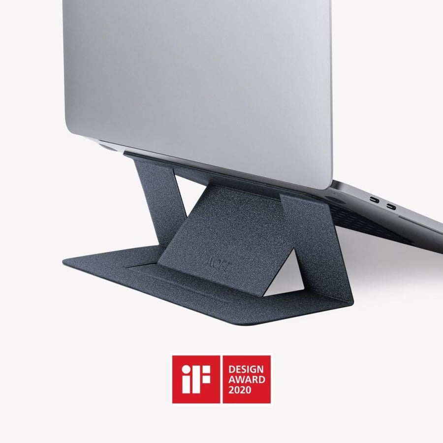 ستاند لابتوب MOFT لاصق قابل للطي رمادي MOFT Laptop Stand