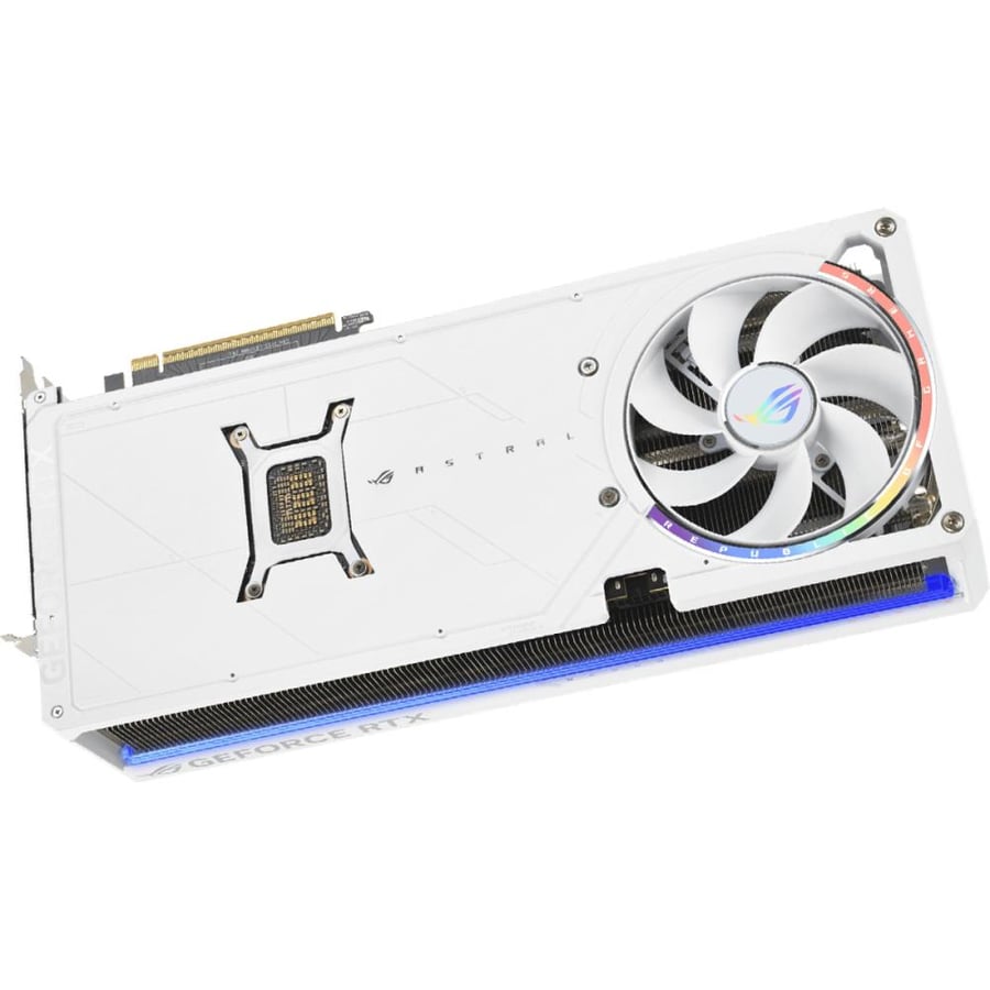 ROG Astral RTX 5080 White من الخلف - Back View