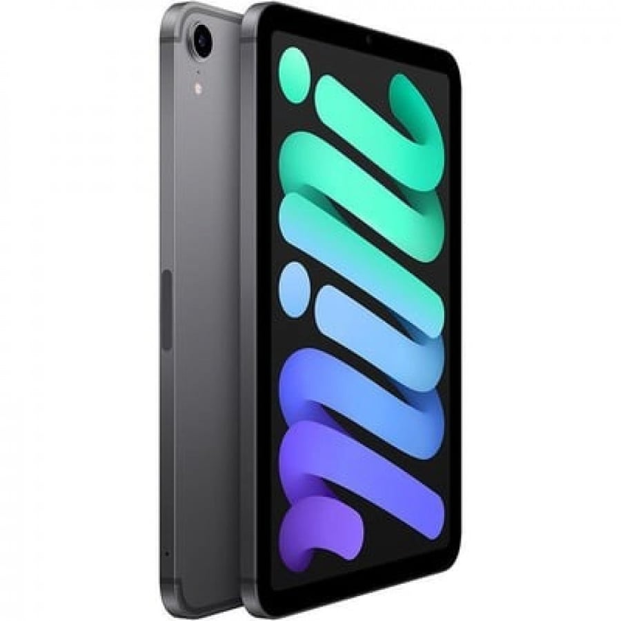 جهاز لوحي ابل ايباد ميني 6 موديل 2021 - Apple iPad mini 6 (2021) - 256GB واي فاي + شريحة رمادي فلكي