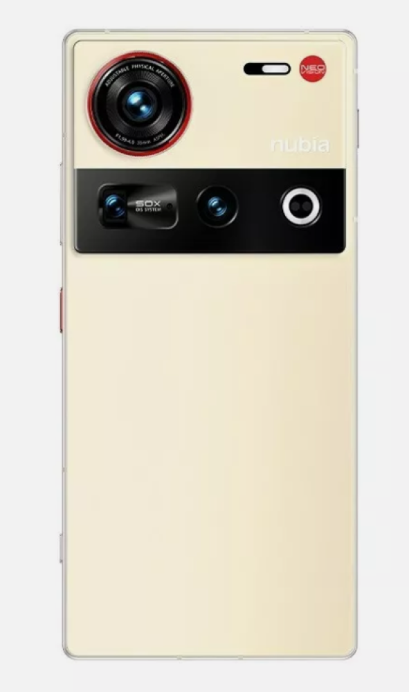 النسخة العالمية من هاتف Nubia Z70 Ultra، سعة 512 جيجابايت، وذاكرة وصول عشوائي 16 جيجابايت، باللون الذهبي