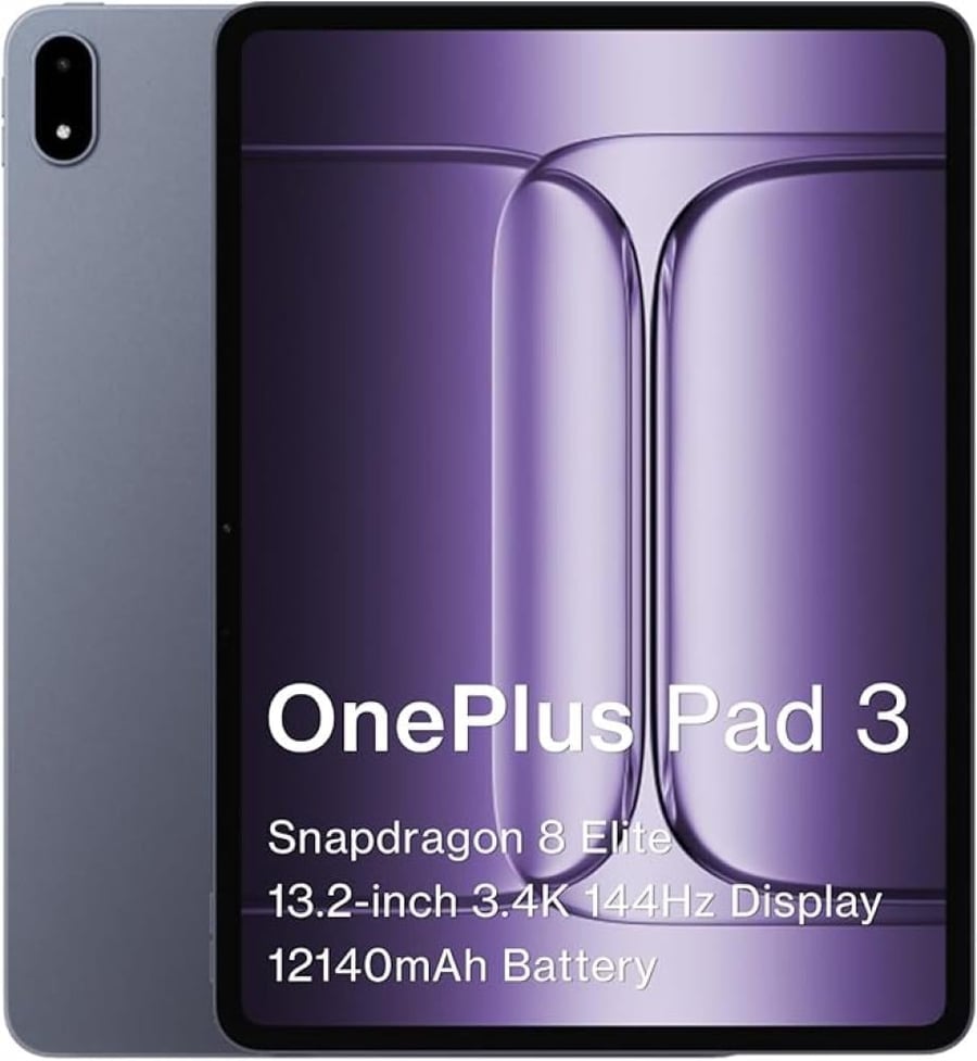 OnePlus Pad 3 Snapdragon 8 Elite معدل التحديث 144 هرتز WIFI أزرق عاصف