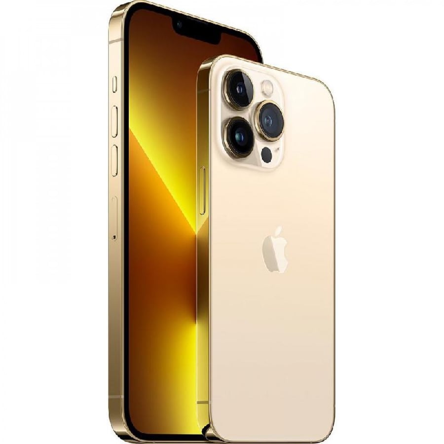 جوال ابل ايفون 13 برو ماكس - Apple iPhone 13 Pro Max - 1TB ذهبي شريحتين