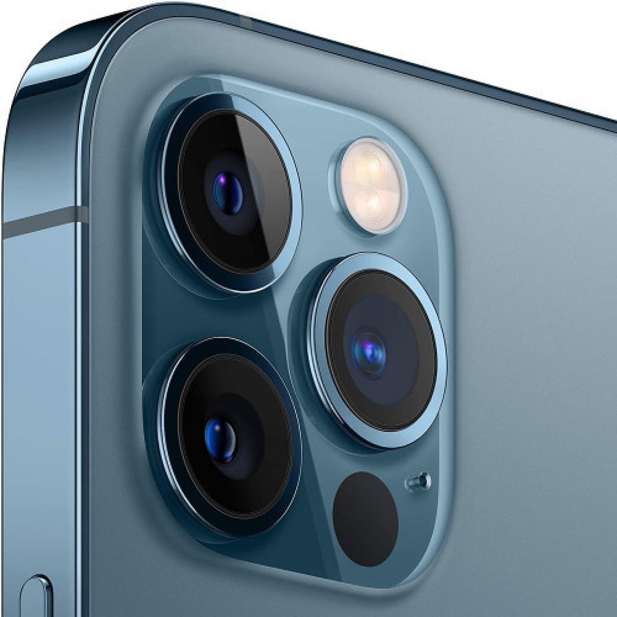 جوال ابل ايفون 12 برو ماكس - Apple iPhone 12 Pro Max - 128GB باسيفك بلو شريحتين